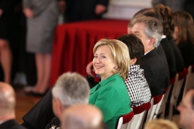 Ministryně zahraničí USA Hillary Clintonová.
